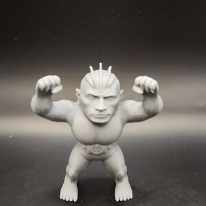 Gray Action Figure